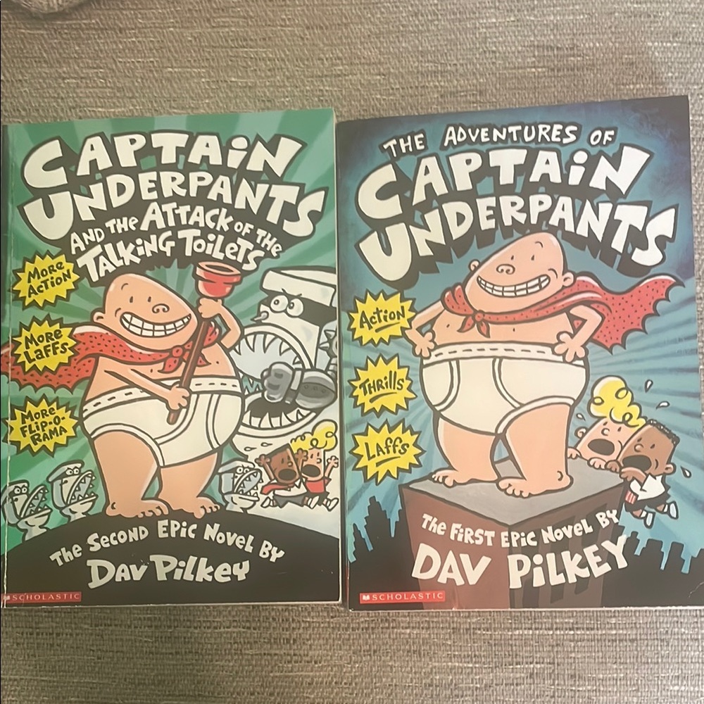 Captain Underpants Book Set